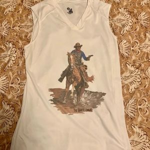 Coyote Cowgirl Athletic Tank